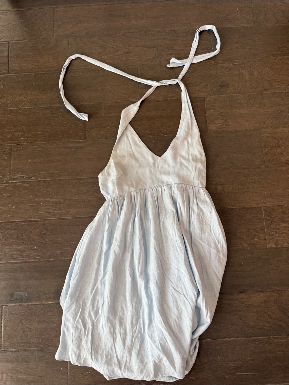 Altar'd State Light Blue Halter Sundress
